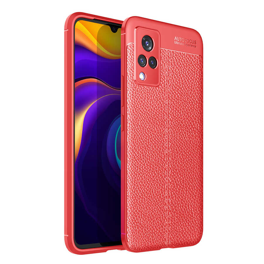 Vivo V21 Kılıf Zore Niss Silikon Kapak Siyah