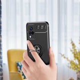 Vivo V21 Kılıf Zore Ravel Silikon Kapak Kırmızı