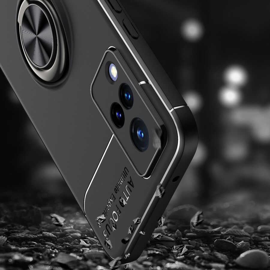 Vivo V21 Kılıf Zore Ravel Silikon Kapak Mavi