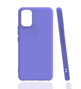 Vivo V21E Kılıf Zore Biye Silikon Lila