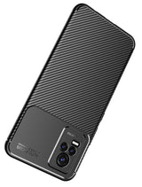 Vivo V21E Kılıf Zore Negro Silikon Kapak Lacivert