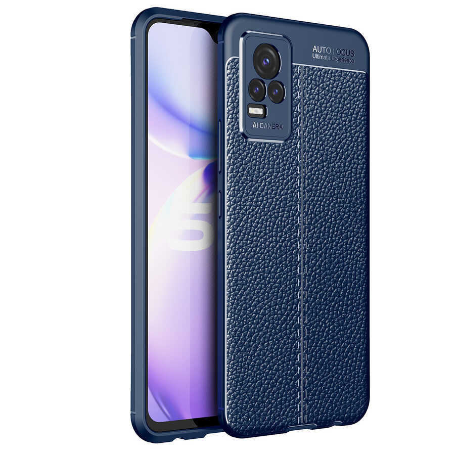 Vivo V21E Kılıf Zore Niss Silikon Kapak Siyah