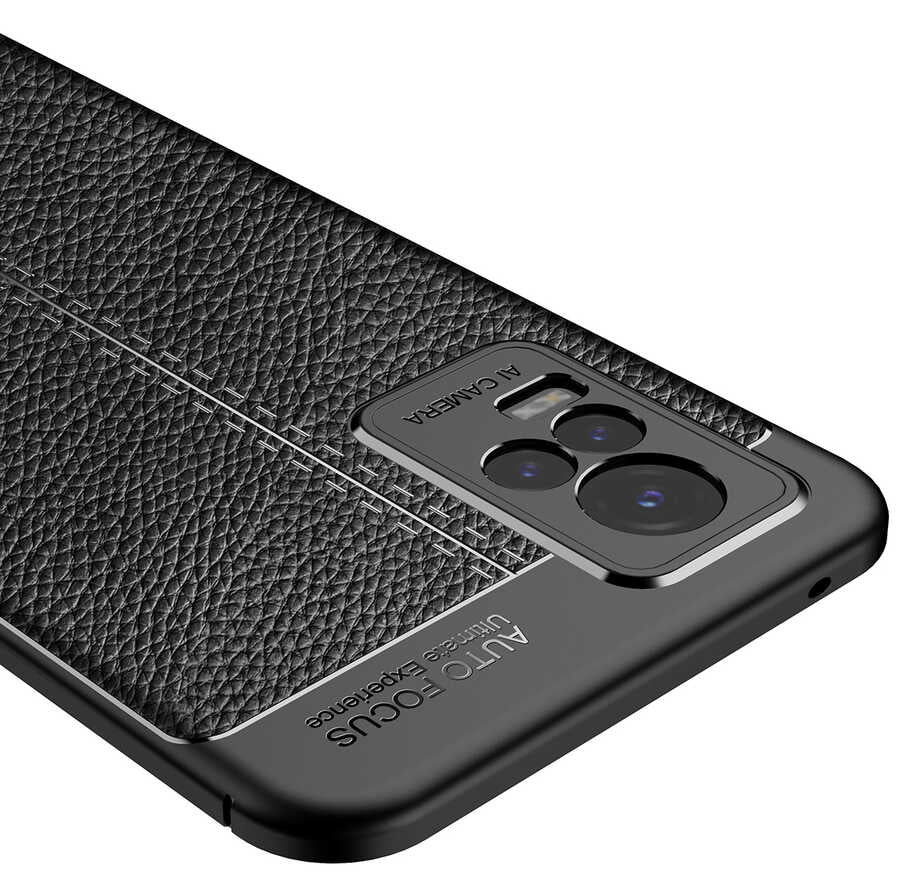 Vivo V21E Kılıf Zore Niss Silikon Kapak Kırmızı