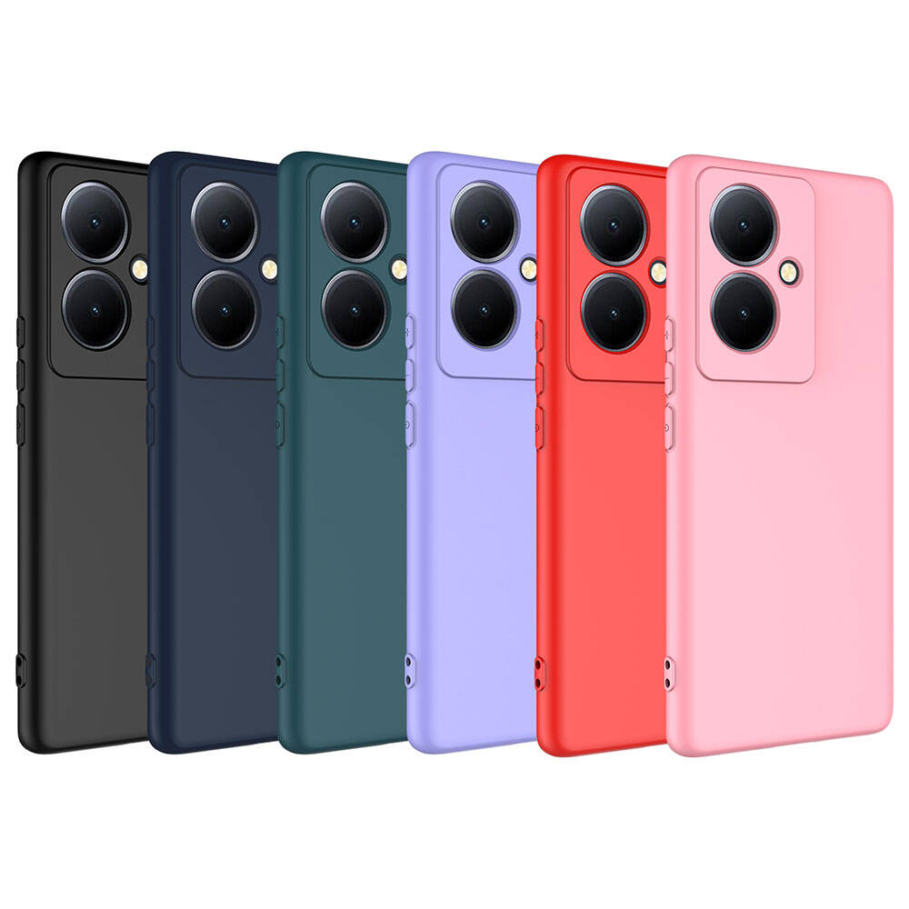 Vivo V29 Lite 5G Kılıf Zore Mara Lansman Kapak Kırmızı