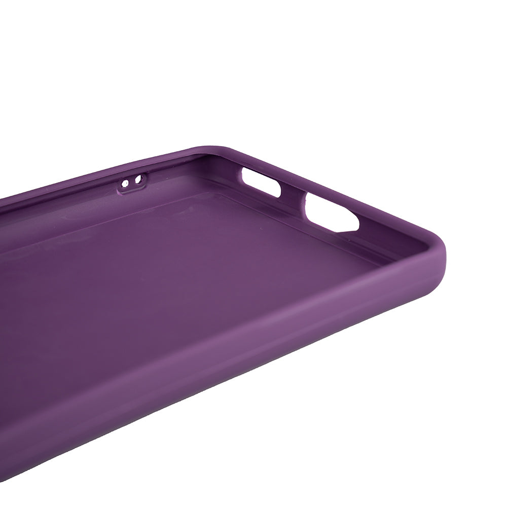 Vivo V40 5G Kılıf Zore Biye Silikon Mor