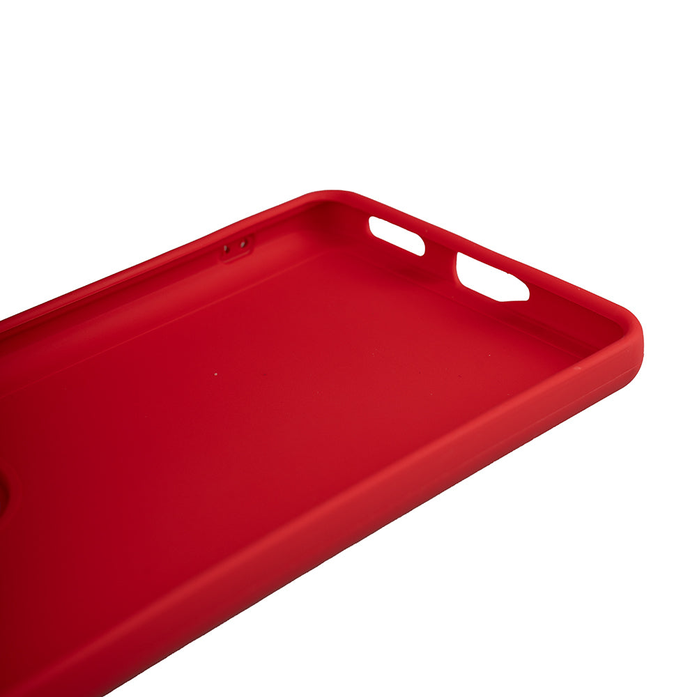 Vivo V40 5G Kılıf Zore Biye Silikon Kırmızı