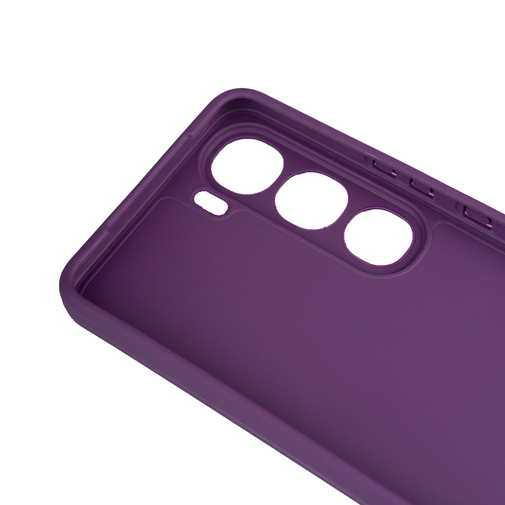 Vivo V40 Lite Kılıf Zore Biye Silikon Lila