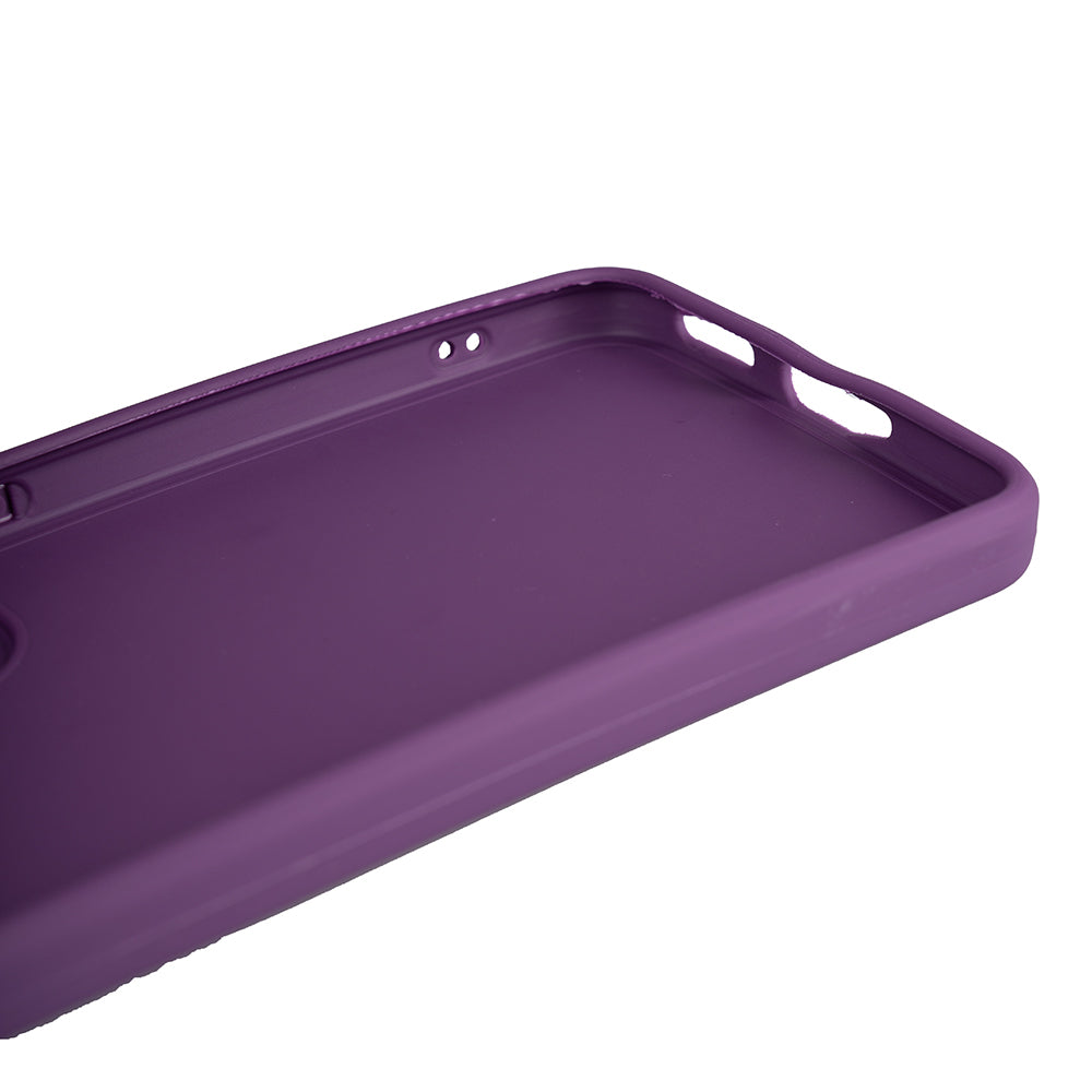 Vivo V40 Lite Kılıf Zore Biye Silikon Lila