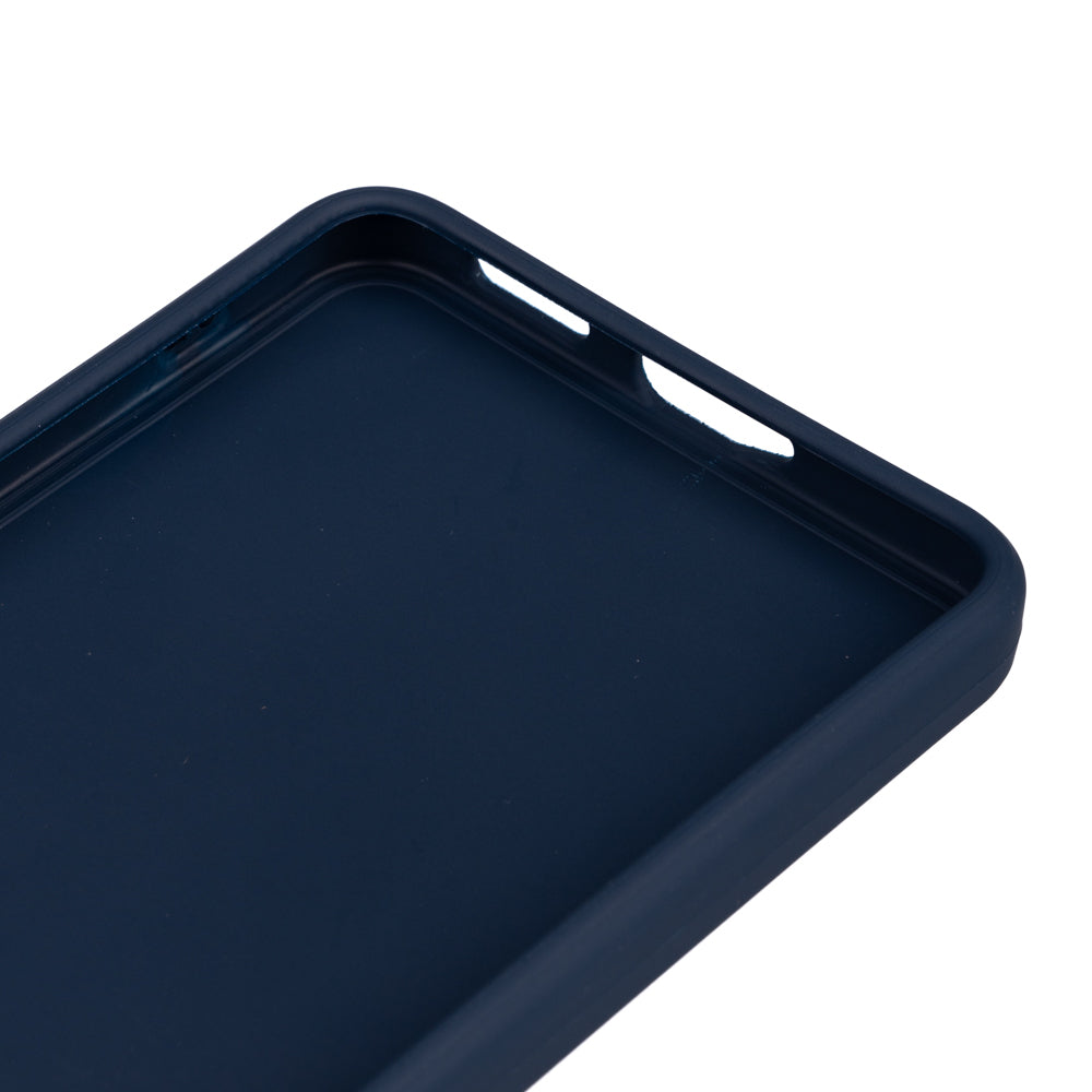 Vivo V40 Lite Kılıf Zore Biye Silikon Lacivert