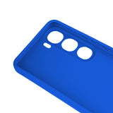 Vivo V40 Lite Kılıf Zore Biye Silikon Lacivert