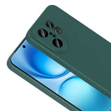 Vivo X200 FE 5G Kılıf Zore Mara Lansman Kapak Koyu Yeşil