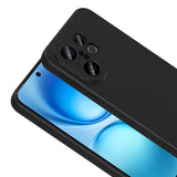 Vivo X200 FE 5G Kılıf Zore Mara Lansman Kapak Siyah