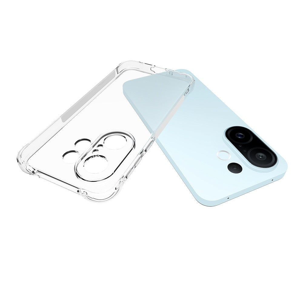 Vivo X200 FE Zore 2mm Anti Shock Silikon Şeffaf