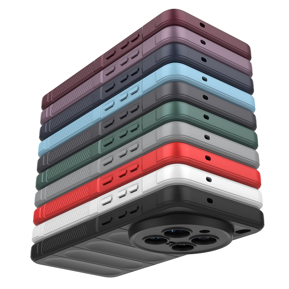 Vivo X200 Pro Kılıf Esnek TPU Oyuklu Arka Yüzey Tasarımlı Zore Etnik Silikon Kapak Siyah