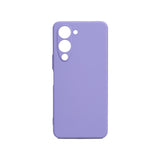 Vivo Y04 Kılıf Zore Biye Silikon Lila