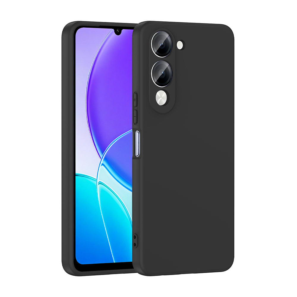 Vivo Y04 Kılıf Mara Lansman Kapak Siyah