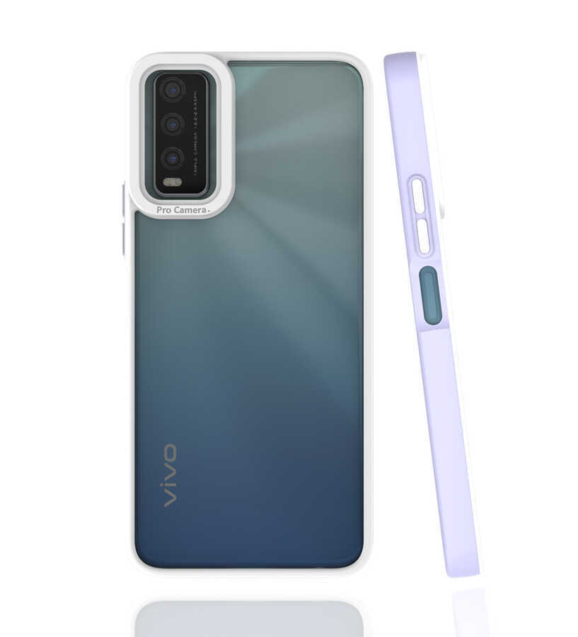 Vivo Y11S Kılıf Zore Mima Kapak Siyah