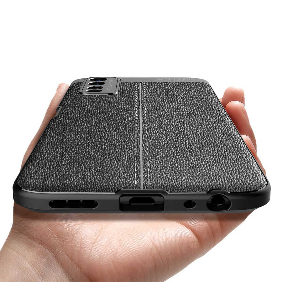 Vivo Y11S Kılıf Zore Niss Silikon Kapak Siyah