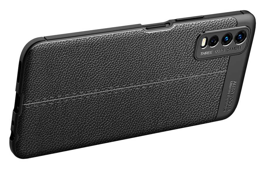 Vivo Y11S Kılıf Zore Niss Silikon Kapak Kırmızı