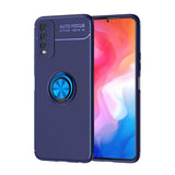 Vivo Y11S Kılıf Zore Ravel Silikon Kapak Mavi