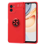 Vivo Y15S Kılıf Zore Ravel Silikon Kapak Kırmızı