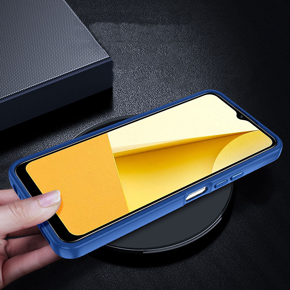 Vivo Y16 Kılıf Zore Flora Kapak Kırmızı
