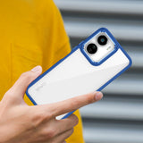 Vivo Y16 Kılıf Zore Flora Kapak Lila