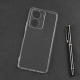 Vivo Y16 Kılıf Zore Süper Silikon Kapak Renksiz