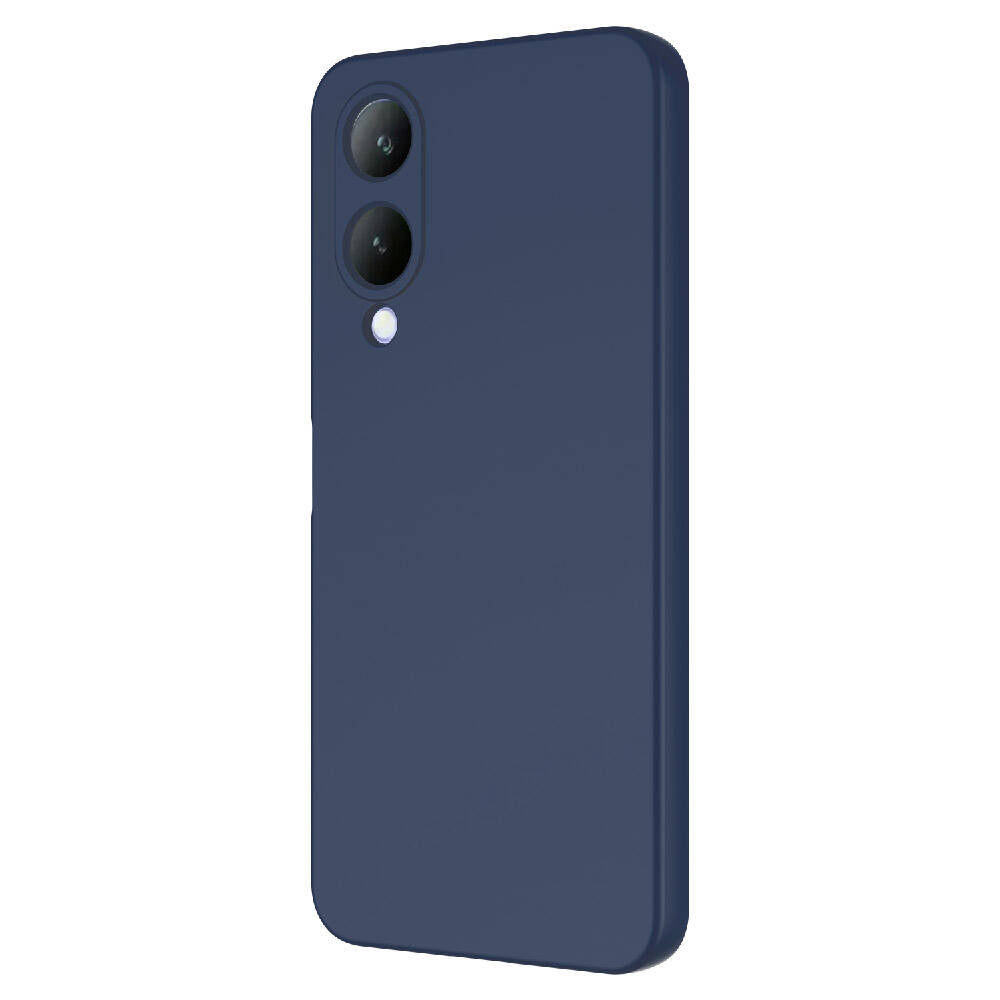 Vivo Y17S Kılıf Zore Mara Lansman Kapak Koyu Mor