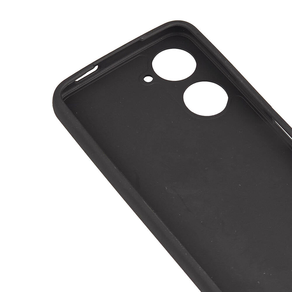 Vivo Y18 Kılıf Zore Biye Silikon Siyah