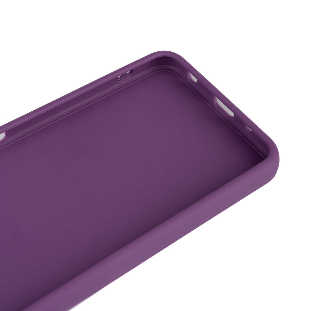 Vivo Y18 Kılıf Zore Biye Silikon Kırmızı
