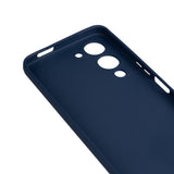 Vivo Y19 Kılıf Zore Biye Silikon Lila