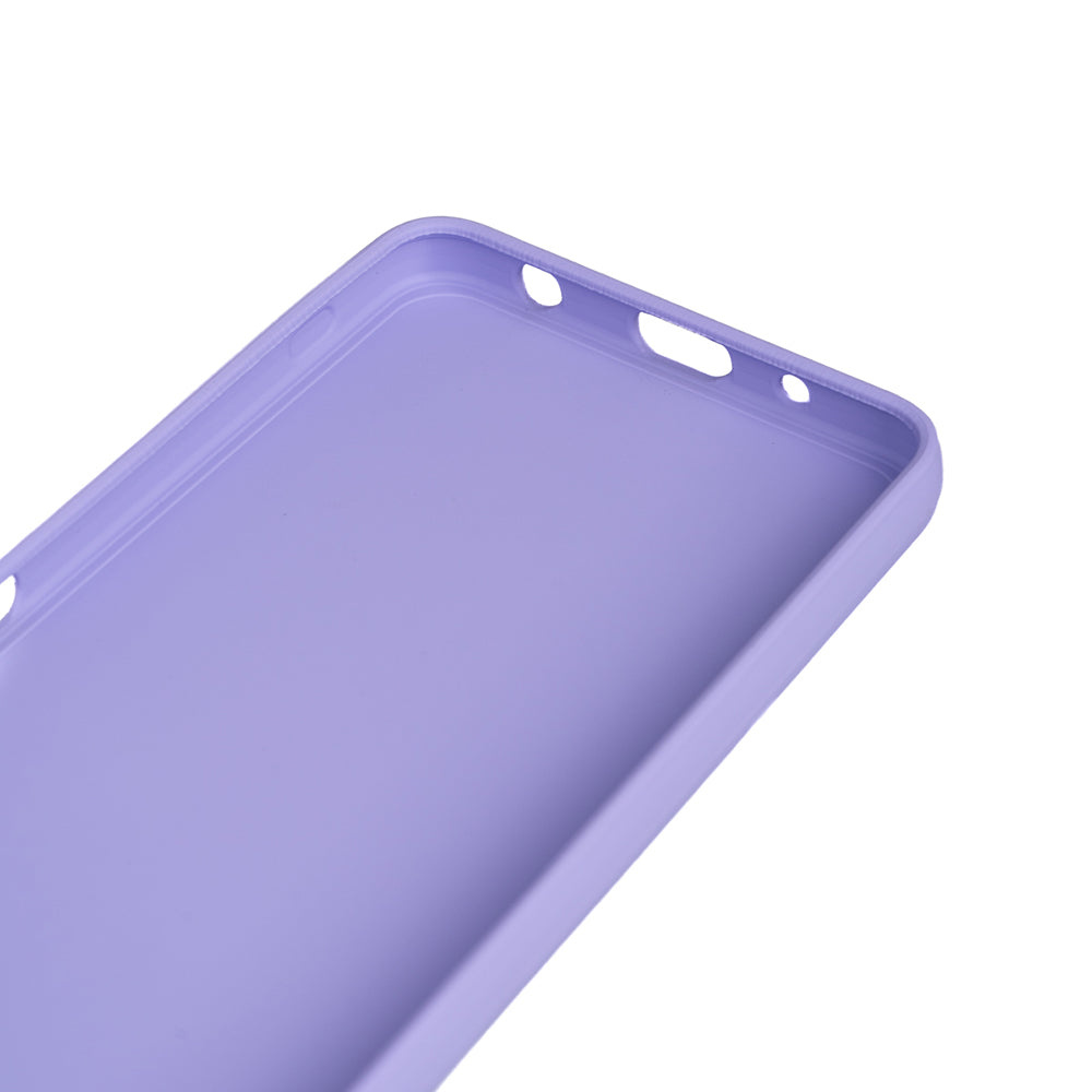 Vivo Y19 Kılıf Zore Biye Silikon Lila