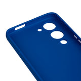 Vivo Y19 Kılıf Zore Biye Silikon Mavi