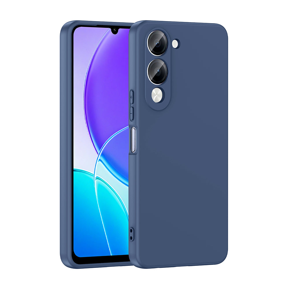 Vivo Y19 Kılıf Mara Lansman Kapak Lacivert