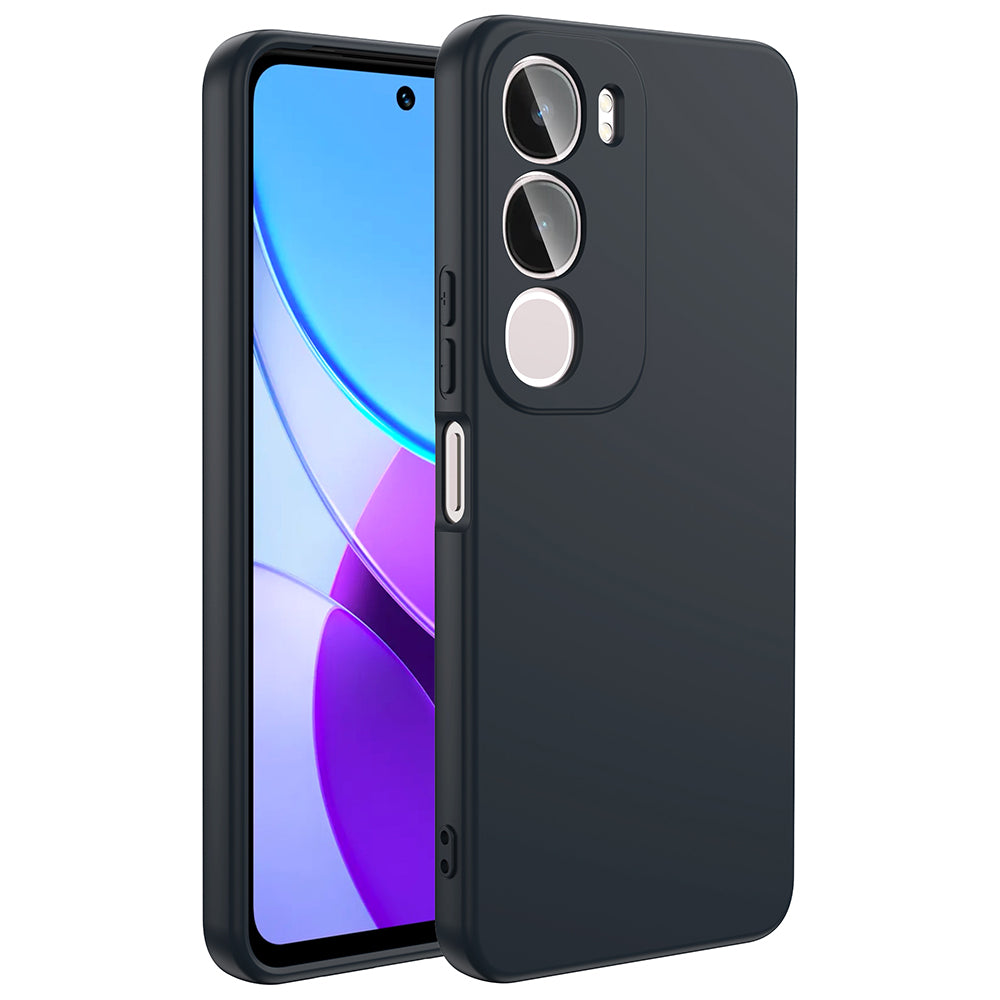 Vivo Y19S Kılıf Zore Mara Lansman Kapak Siyah