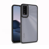 Vivo Y20 Kılıf Zore Flora Kapak Siyah