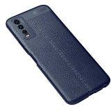 Vivo Y20 Kılıf Zore Niss Silikon Kapak Lacivert
