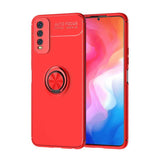 Vivo Y20 Kılıf Zore Ravel Silikon Kapak Kırmızı