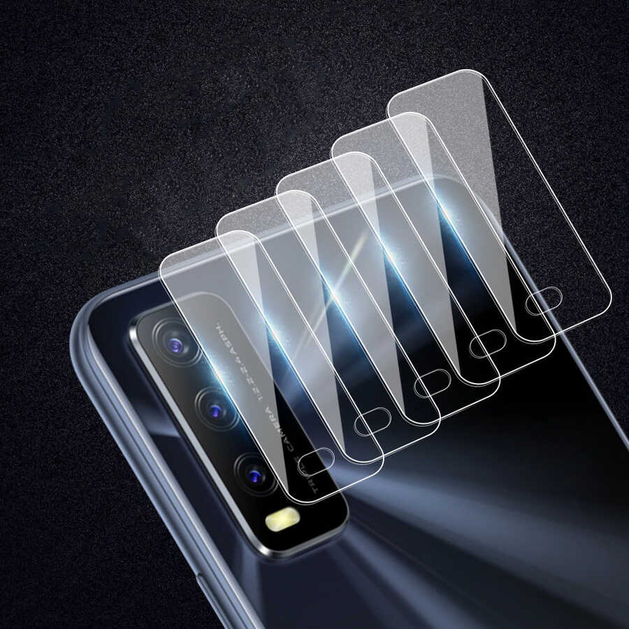 Vivo Y20 Zore Nano Kamera Koruyucu Renksiz