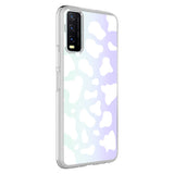 Vivo Y20S Kılıf Zore M-Blue Desenli Kapak Zebra No1