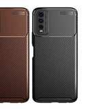 Vivo Y20S Kılıf Zore Negro Silikon Kapak Siyah