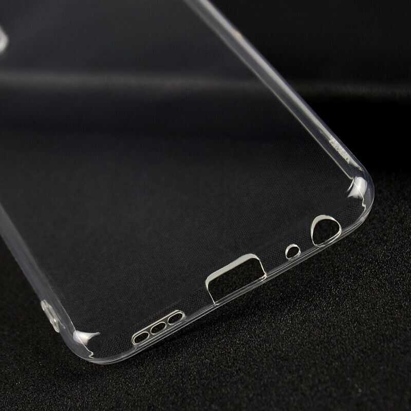 Vivo Y20S Kılıf Zore Süper Silikon Kapak Renksiz