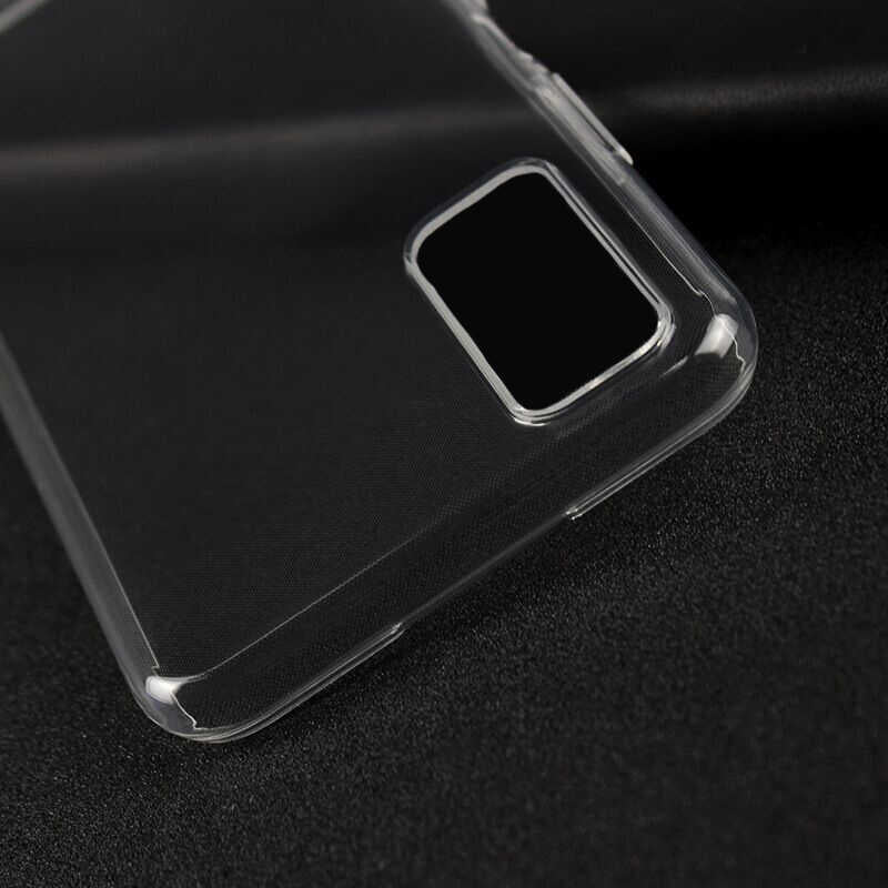 Vivo Y20S Kılıf Zore Süper Silikon Kapak Renksiz
