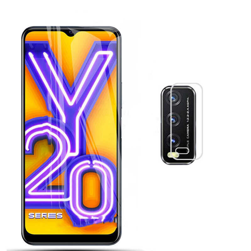 Vivo Y20S Zore Nano Kamera Koruyucu Renksiz