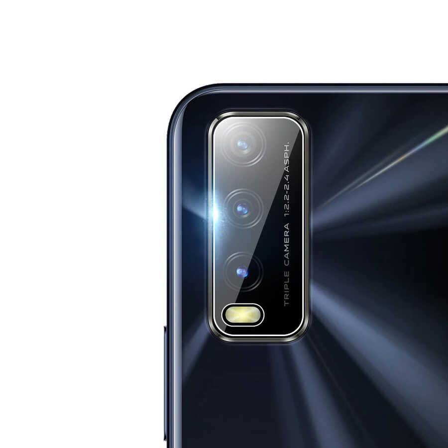 Vivo Y20S Zore Nano Kamera Koruyucu Renksiz