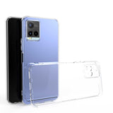 Vivo Y21S Kılıf Zore Kamera Korumalı Süper Silikon Kapak Renksiz