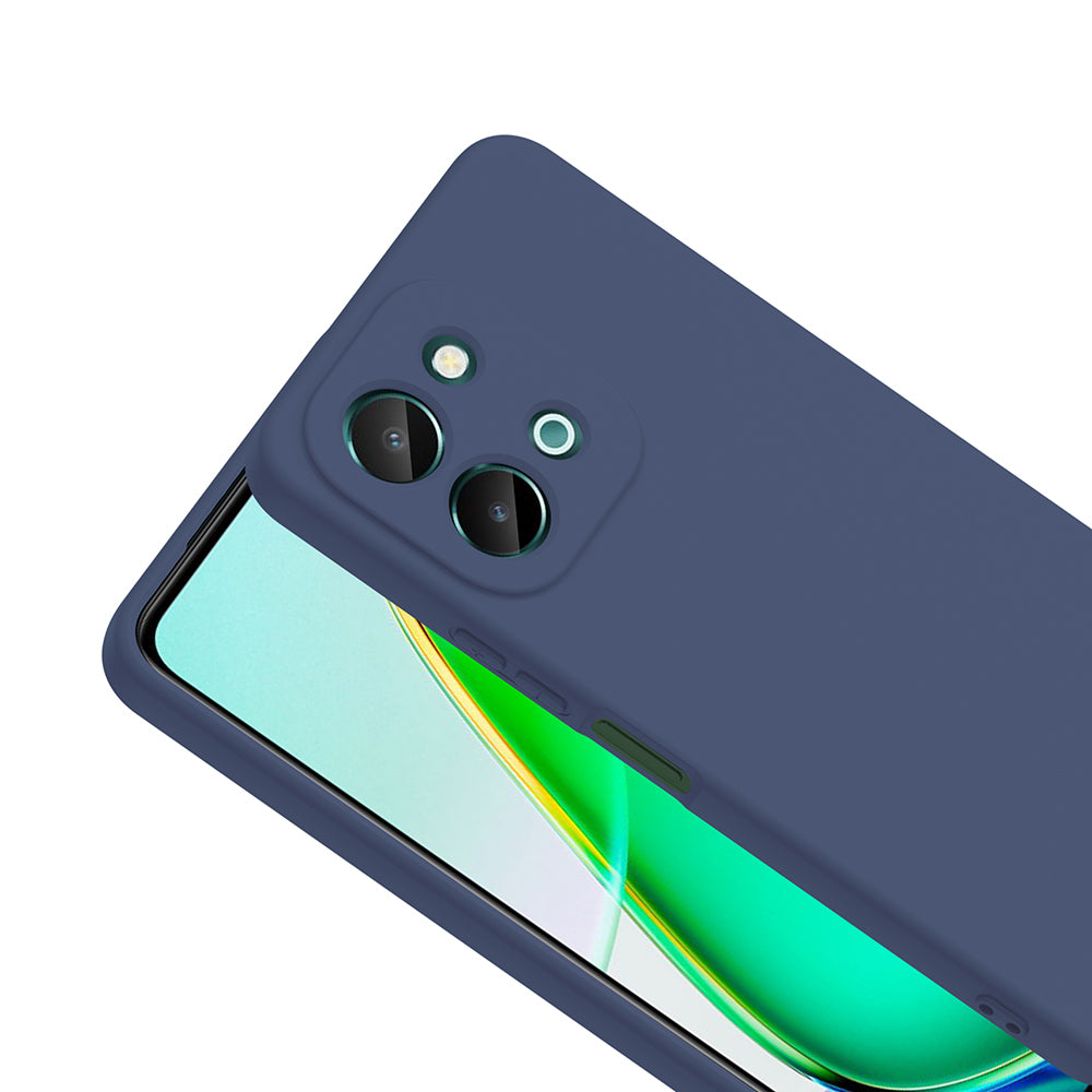 Vivo Y28 4G Kılıf Zore Mara Lansman Kapak Lacivert