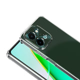 Vivo Y28 Kılıf Zore Süper Silikon Kapak Şeffaf