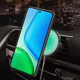 Vivo Y29 4G Kılıf Magnetik Standlı Kamera Korumalı Zore Sürgülü Vega Kapak Siyah